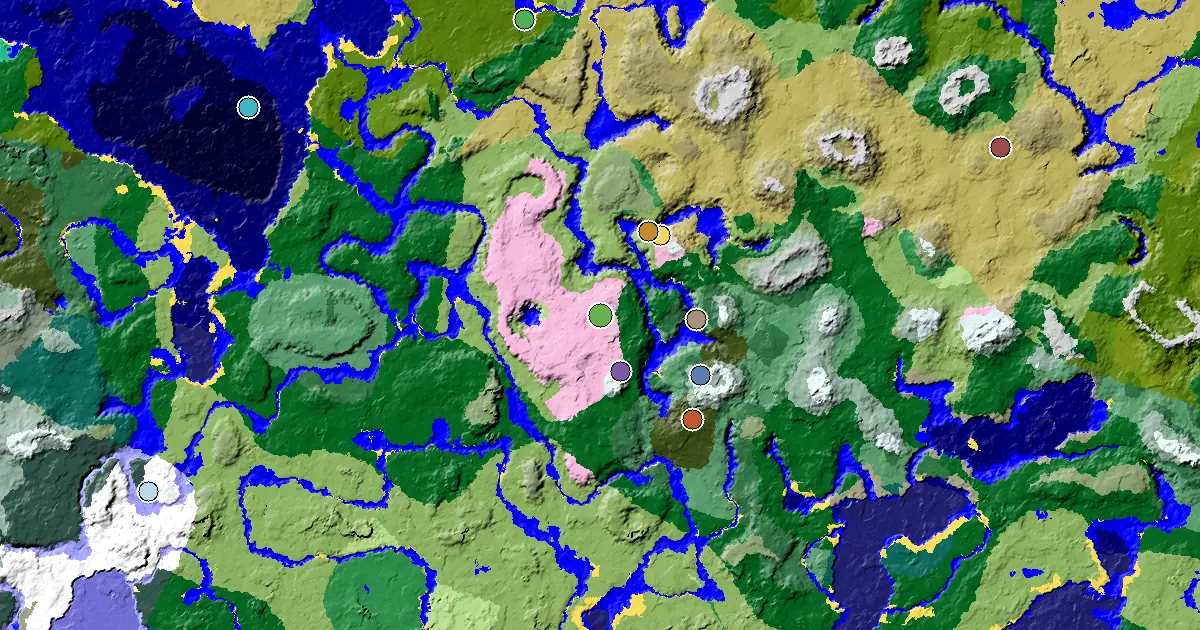 a Mansion Within Reach Near a Dripstone Caves Spawn — biome and structure map