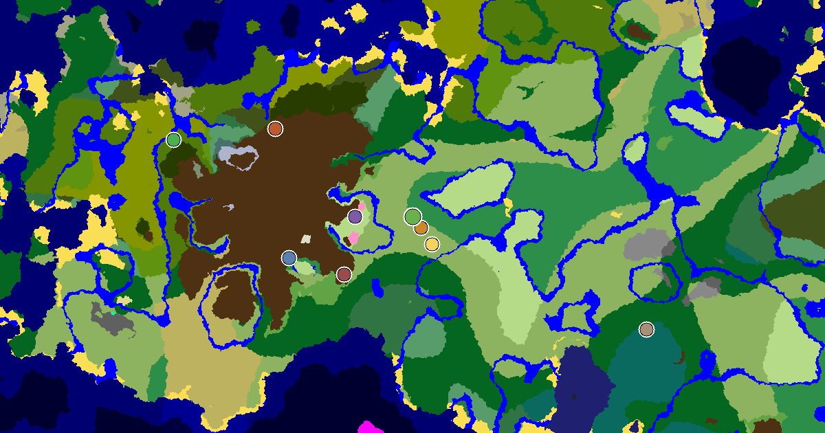 Plains Spawn — a Trial Chamber by Spawn — biome and structure map