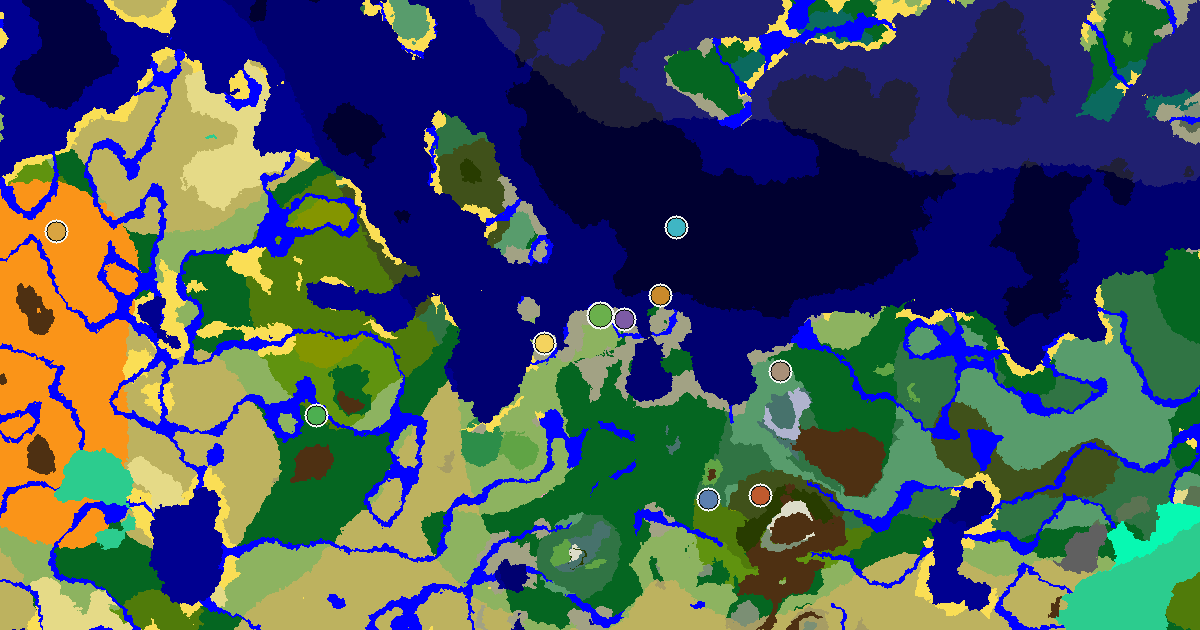 Minecraft Plains Seed: a Mansion Within Reach — biome and structure map