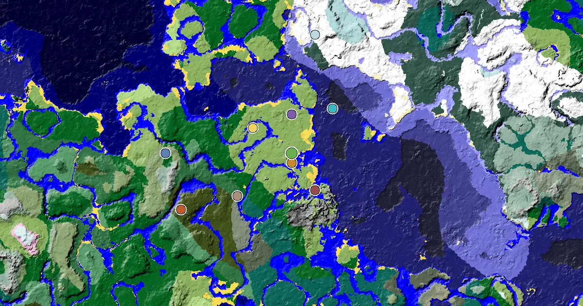 Plains Spawn — a Trial Chamber by Spawn — biome and structure map