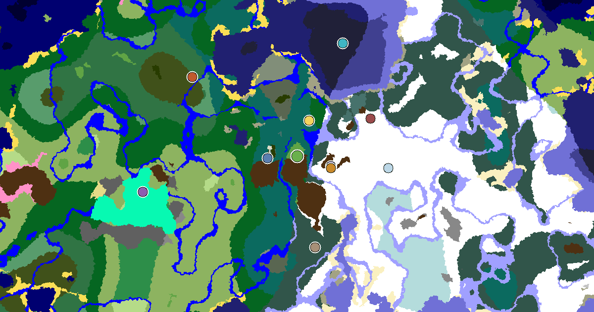 an Ancient City Under Spawn Near a Dripstone Caves Spawn — biome and structure map around spawn