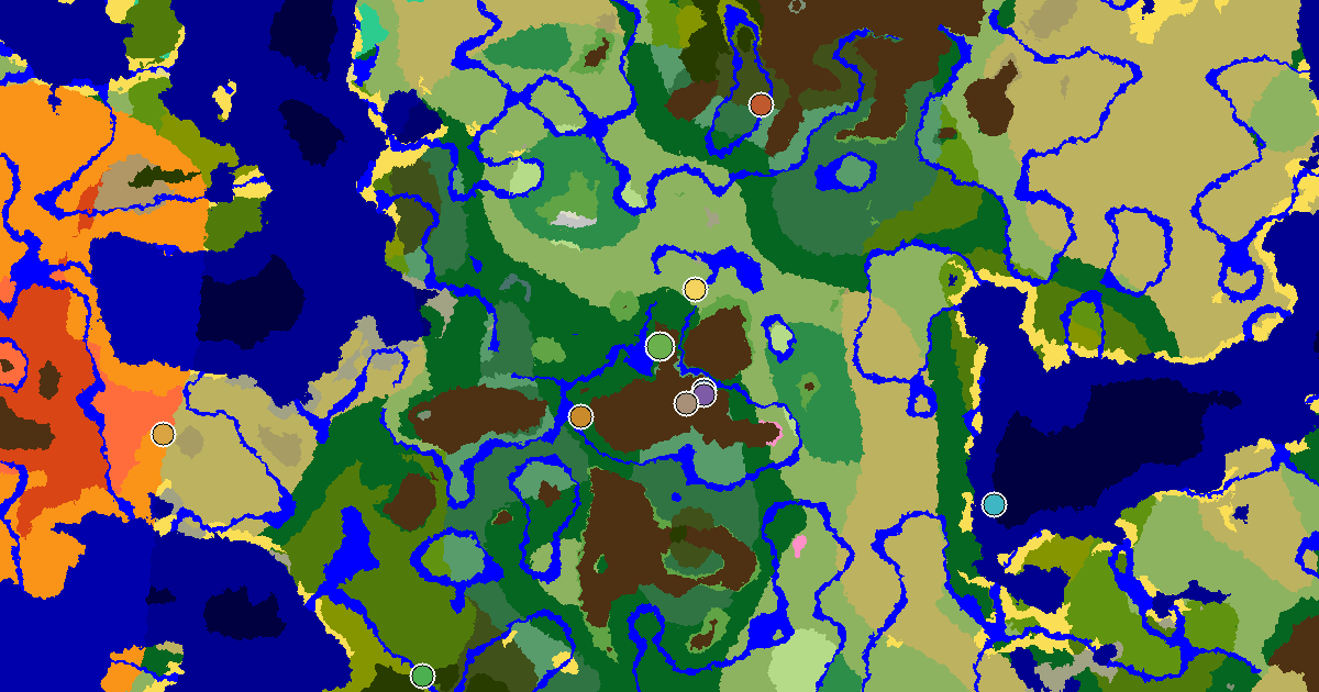 Minecraft Dripstone Caves Seed: an Ancient City Under Spawn — biome and structure map around spawn