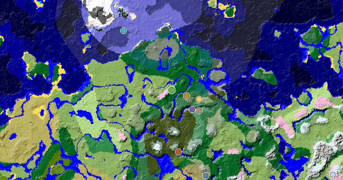 a Mansion Within Reach Near a Cherry Grove Spawn — biome and structure map