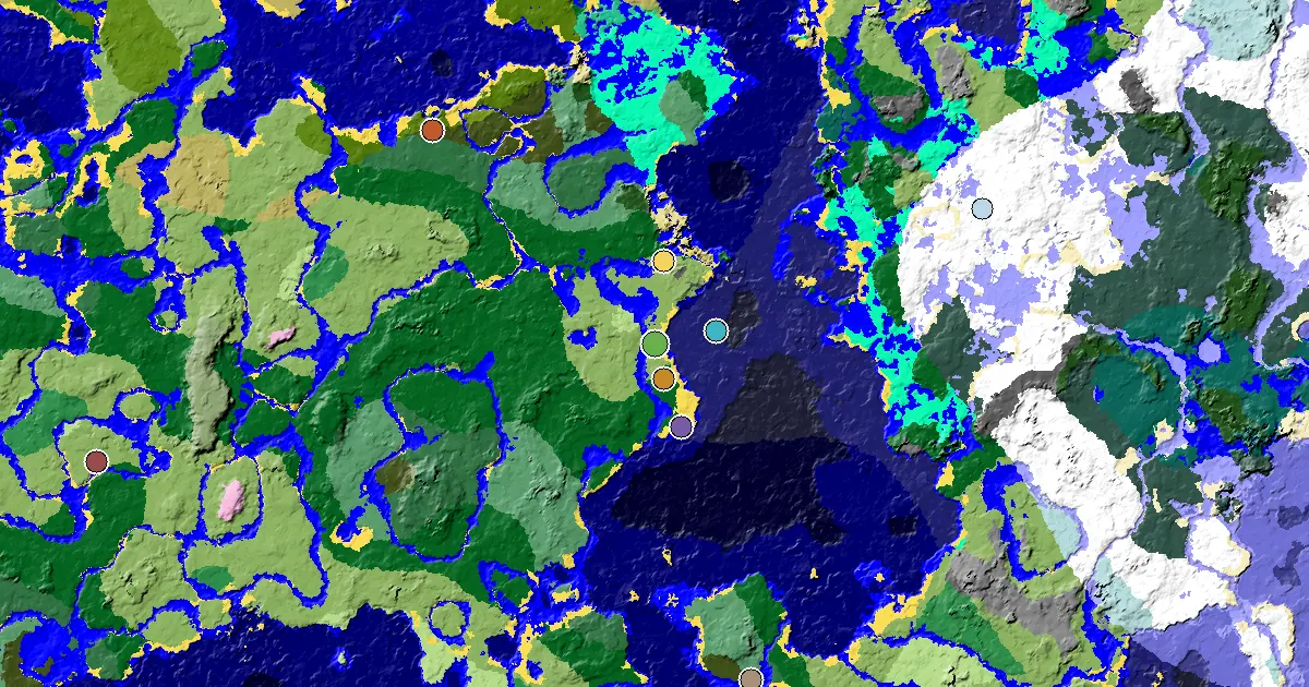 a Trial Chamber by Spawn Near a Plains Spawn — biome and structure map