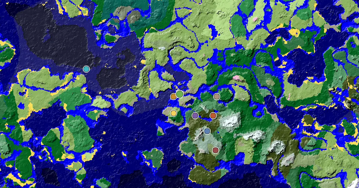 Minecraft Stony Shore Seed: a Trial Chamber by Spawn — biome and structure map
