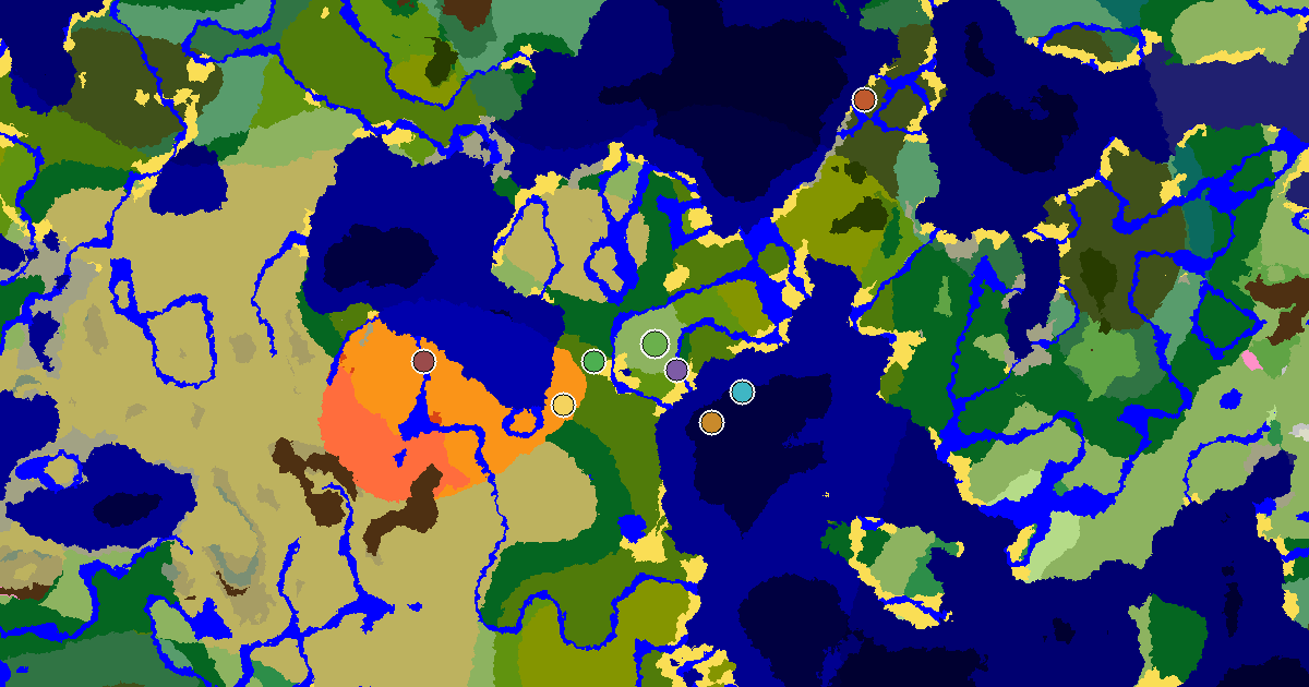 a Mansion Within Reach Near a Plains Spawn — biome and structure map