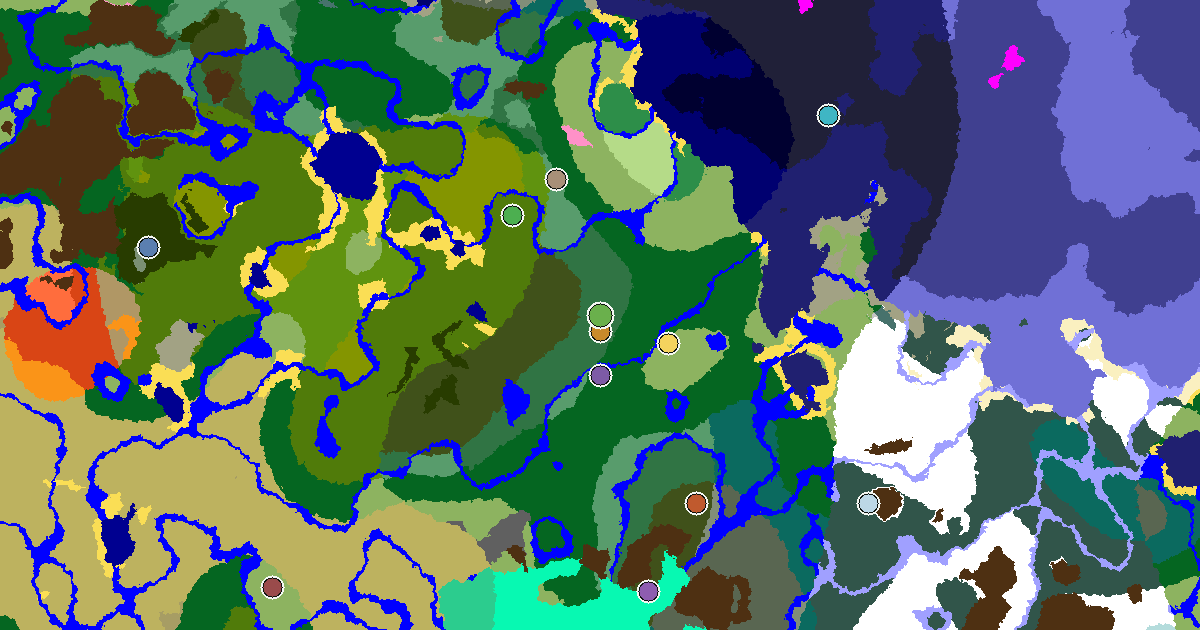Minecraft Birch Forest Seed: a Trial Chamber by Spawn — biome and structure map around spawn