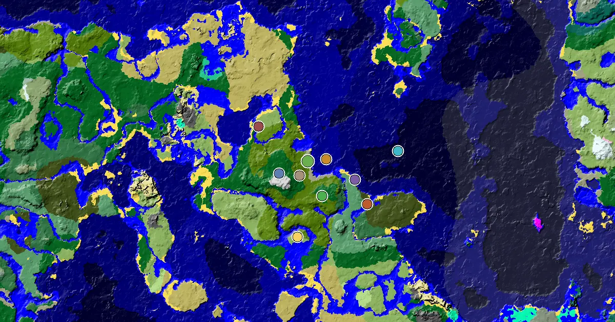 Jungle Spawn — an Ancient City Under Spawn — biome and structure map