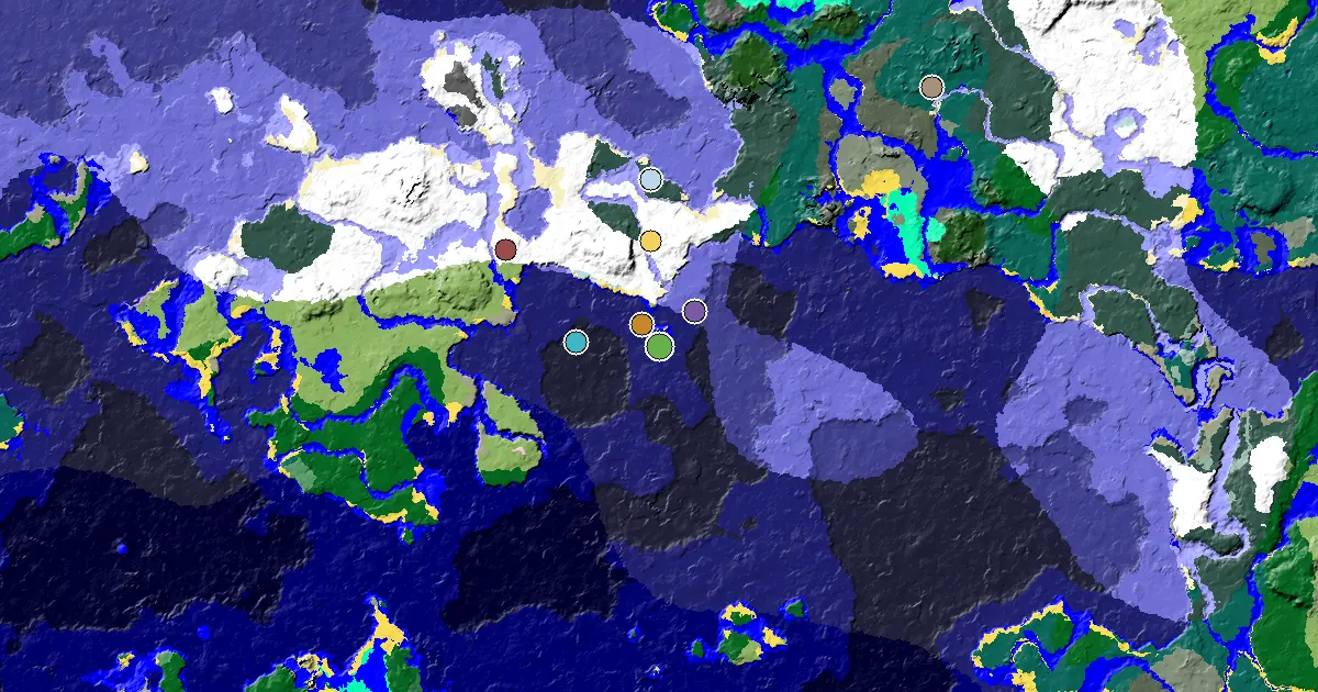 Plains Spawn — a Trial Chamber by Spawn — biome and structure map