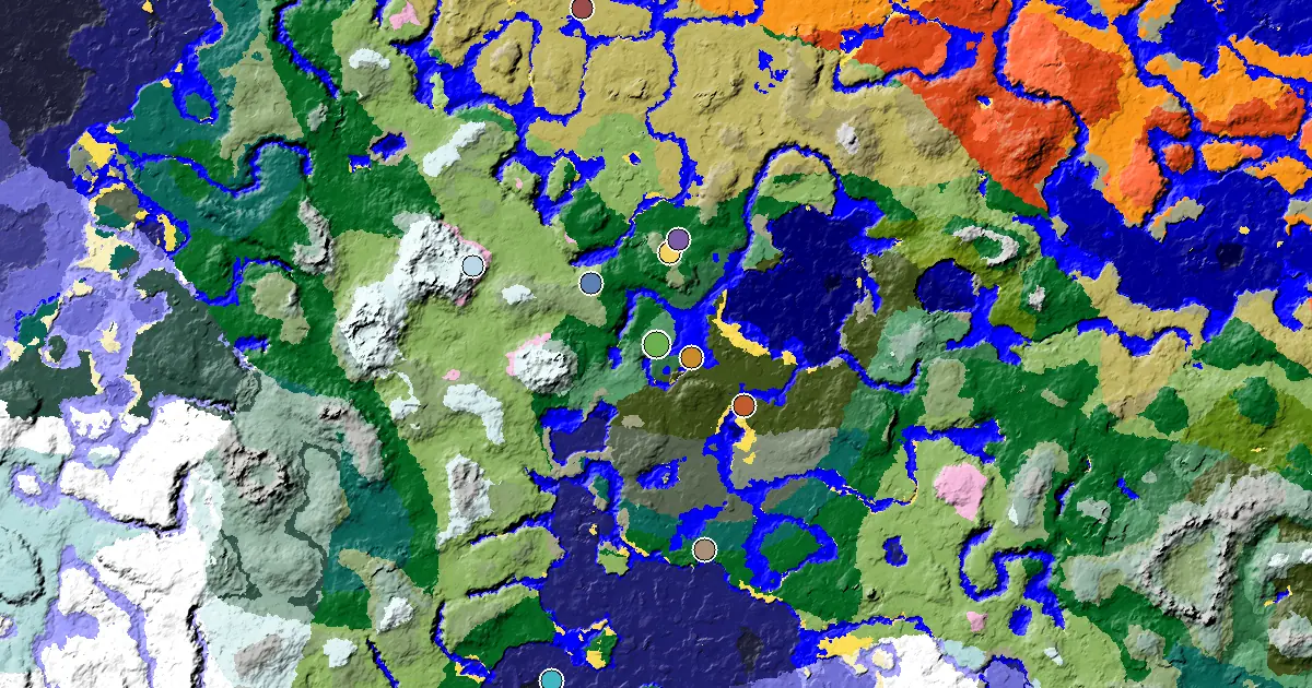 Old Growth Birch Forest Spawn — a Woodland Mansion Nearby — biome and structure map