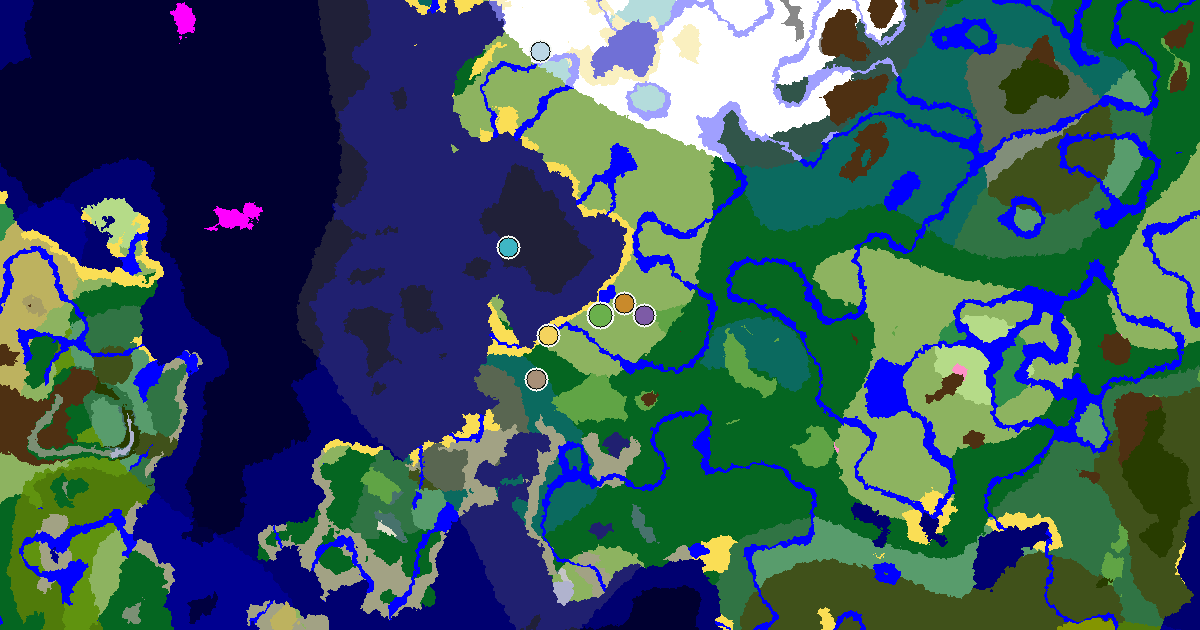 Minecraft Plains Seed: a Trial Chamber by Spawn — biome and structure map