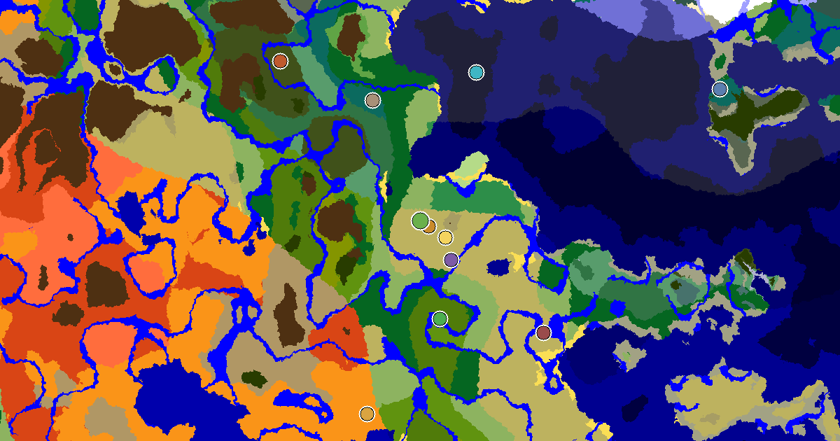 Minecraft Savanna Seed: a Trial Chamber by Spawn — biome and structure map