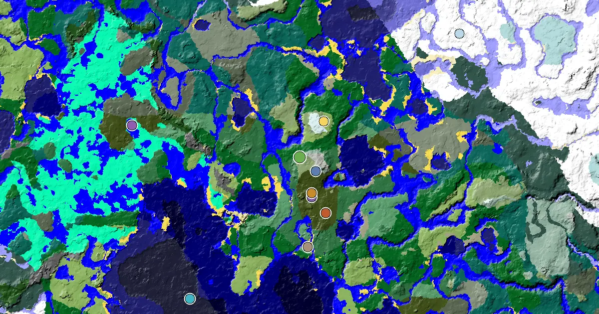 a Woodland Mansion Nearby Near a Meadow Spawn — biome and structure map
