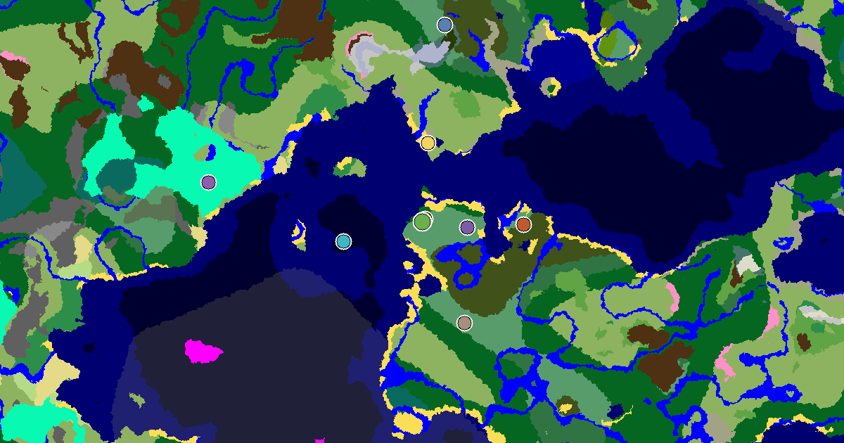 Old Growth Birch Forest Seed With a Trial Chamber by Spawn — biome and structure map