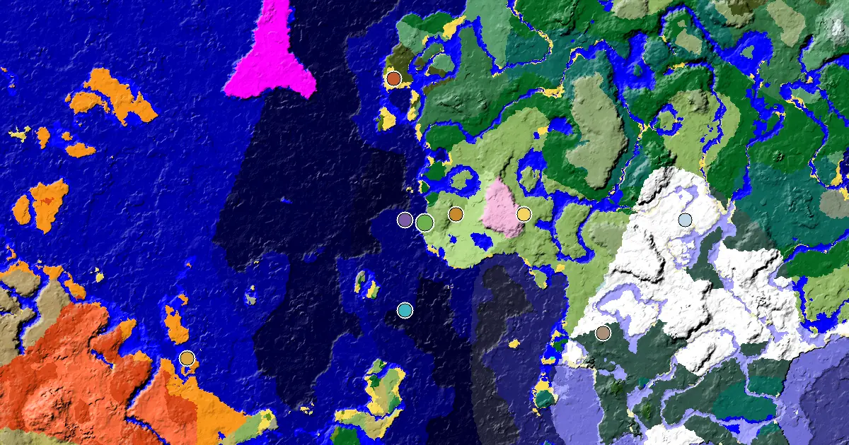 a Mansion Within Reach Near a Plains Spawn — biome and structure map