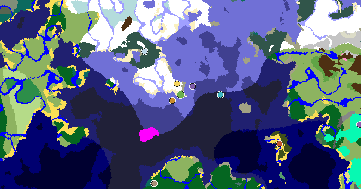 Stony Shore Spawn — a Trial Chamber by Spawn — biome and structure map around spawn