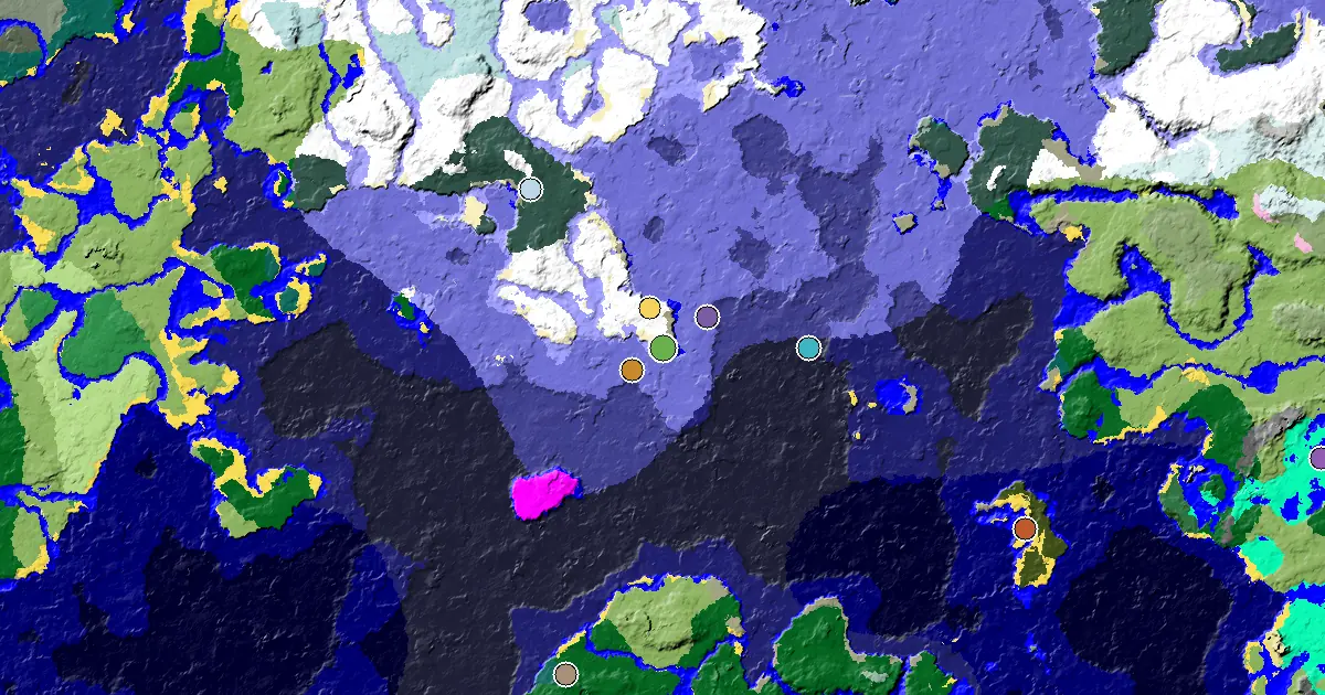 Stony Shore Spawn — a Trial Chamber by Spawn — biome and structure map