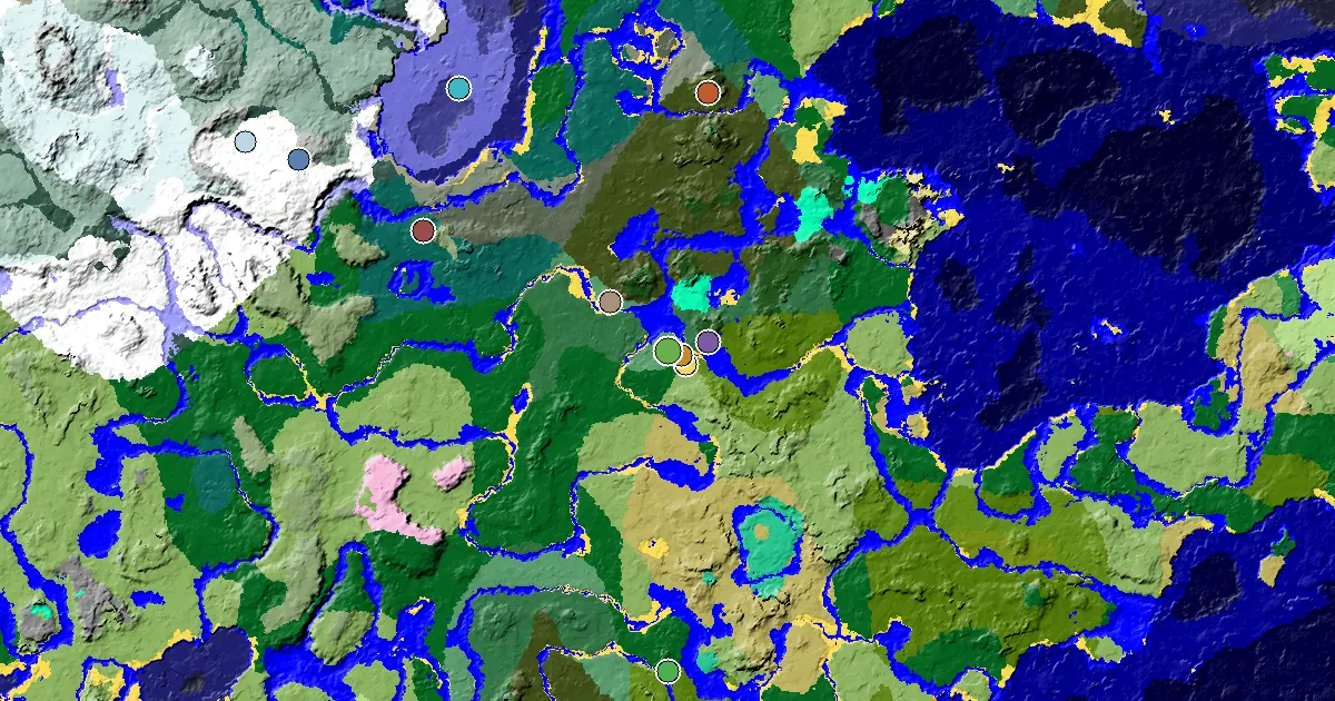 Old Growth Birch Forest Spawn — a Trial Chamber by Spawn — biome and structure map