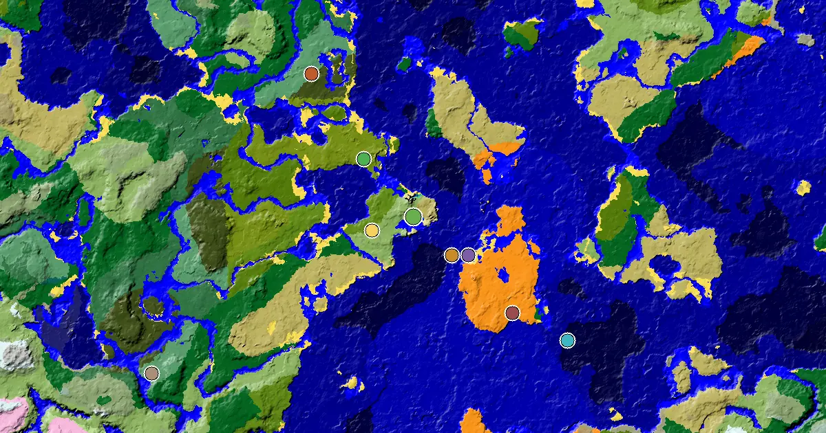 a Mansion Within Reach Near a Plains Spawn — biome and structure map