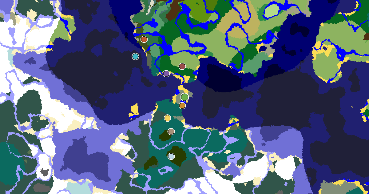 Old Growth Spruce Taiga Spawn — a Trial Chamber by Spawn — biome and structure map around spawn