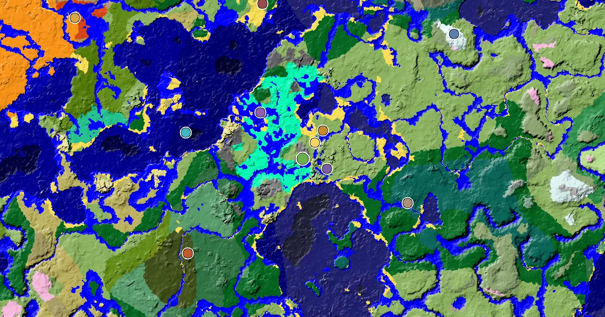 Minecraft Windswept Gravelly Hills Seed: a Village Beside Spawn — biome and structure map