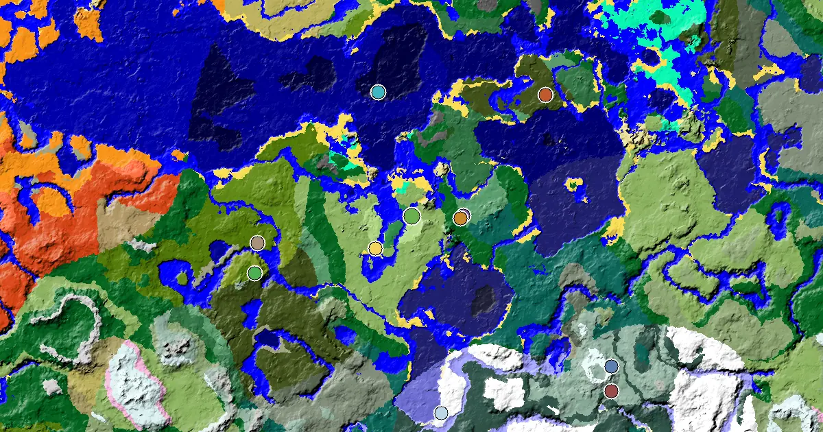 River Spawn — a Mansion Within Reach — biome and structure map