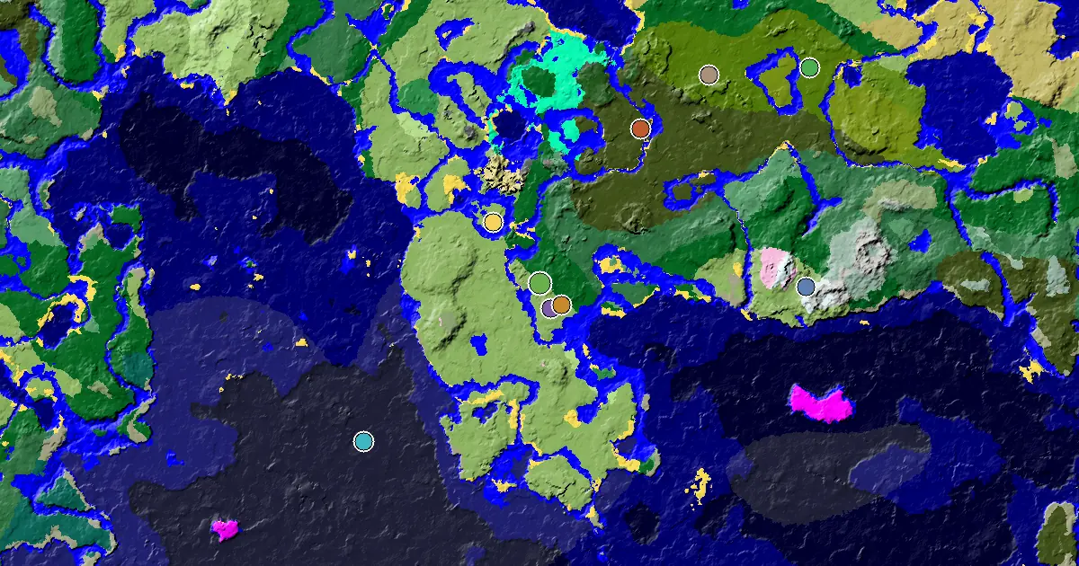Minecraft Plains Seed: a Trial Chamber by Spawn — biome and structure map