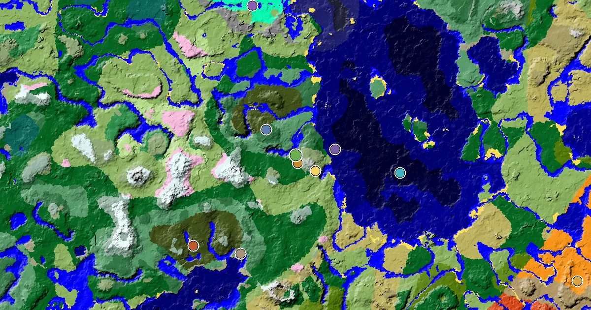 Dripstone Caves Spawn — an Ancient City Under Spawn — biome and structure map