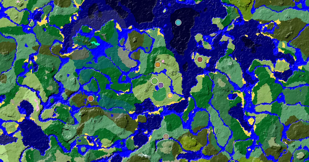 a Mansion Within Reach Near a Plains Spawn — biome and structure map