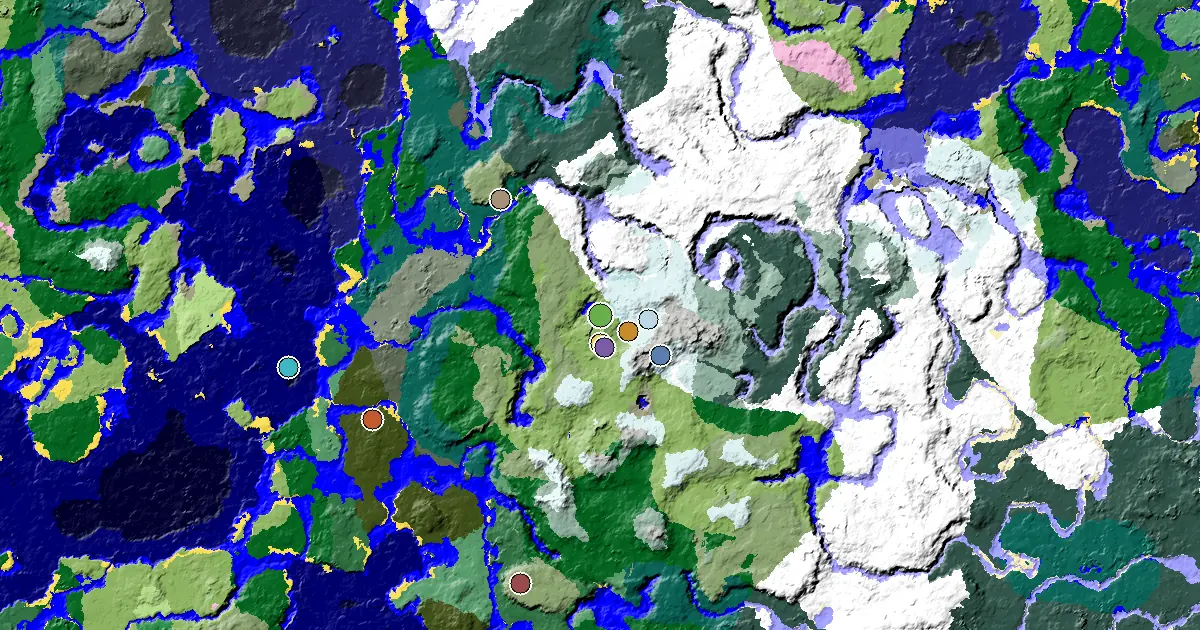an Ancient City Under Spawn Near a Plains Spawn — biome and structure map