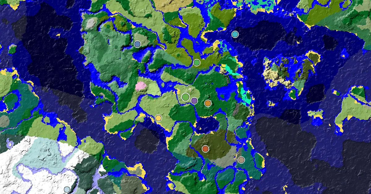 a Mansion Within Reach Near a Plains Spawn — biome and structure map