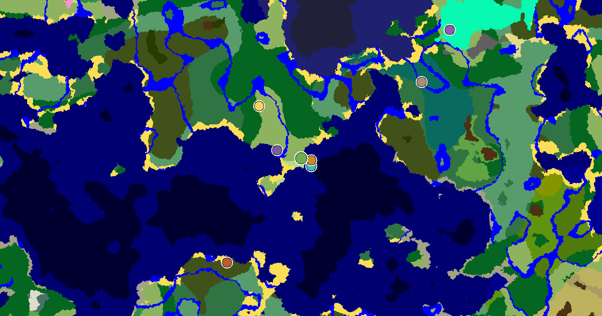 Minecraft Plains Seed: a Trial Chamber by Spawn — biome and structure map around spawn
