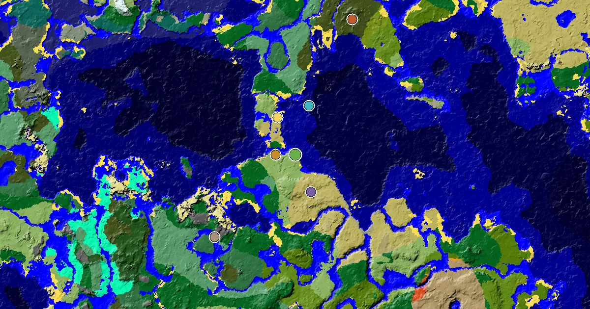 a Mansion Within Reach Near a Plains Spawn — biome and structure map