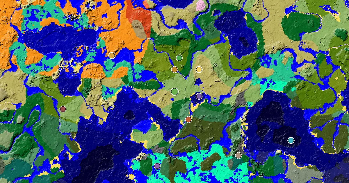a Woodland Mansion Nearby Near a Plains Spawn — biome and structure map