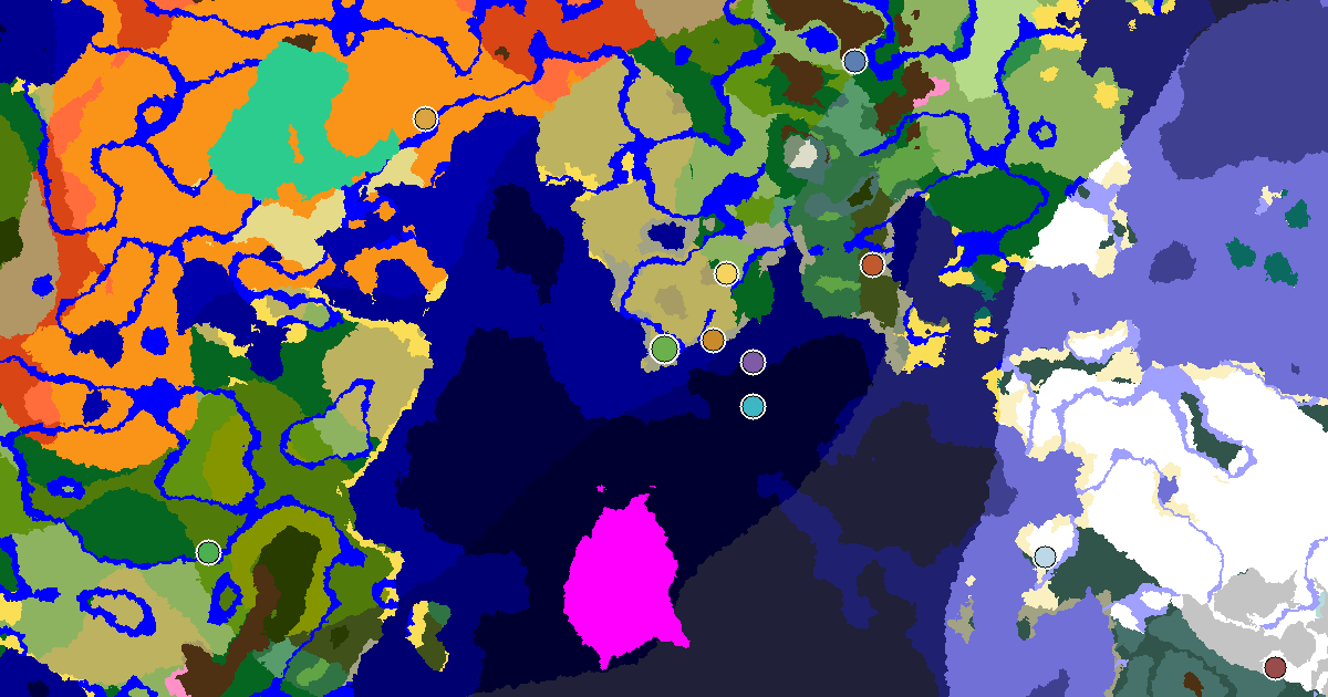 Stony Shore Seed With a Mansion Within Reach — biome and structure map