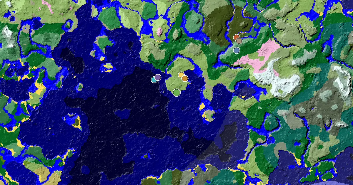 a Mansion Within Reach Near a Plains Spawn — biome and structure map