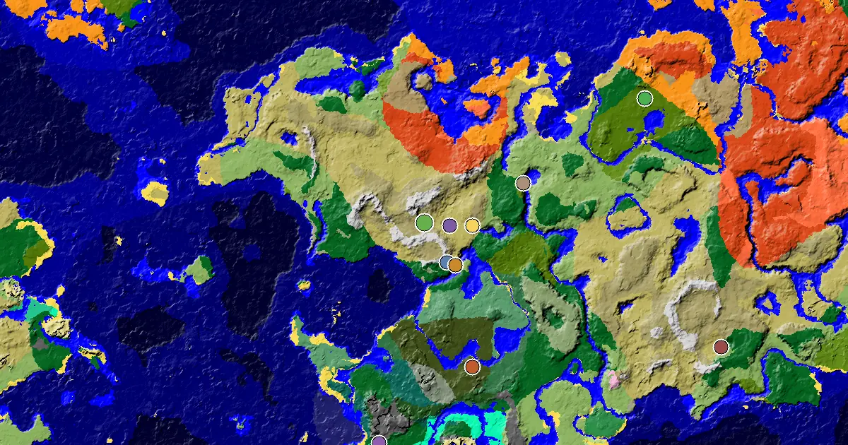 Minecraft Savanna Plateau Seed: an Ancient City Under Spawn — biome and structure map
