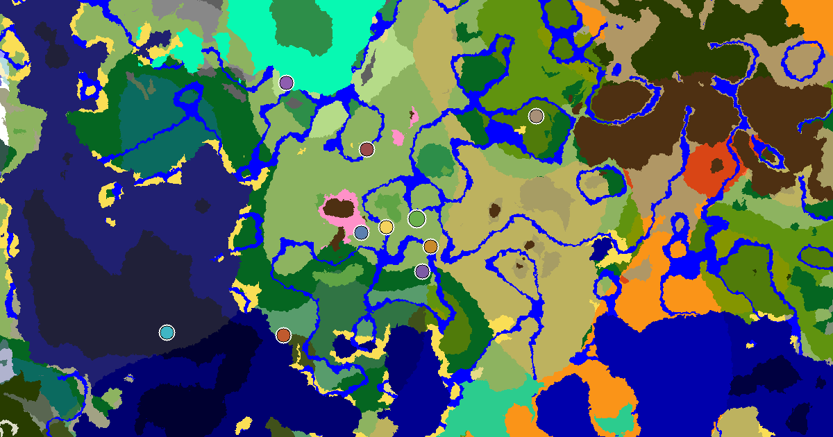 Minecraft Plains Seed: an Ancient City Under Spawn — biome and structure map