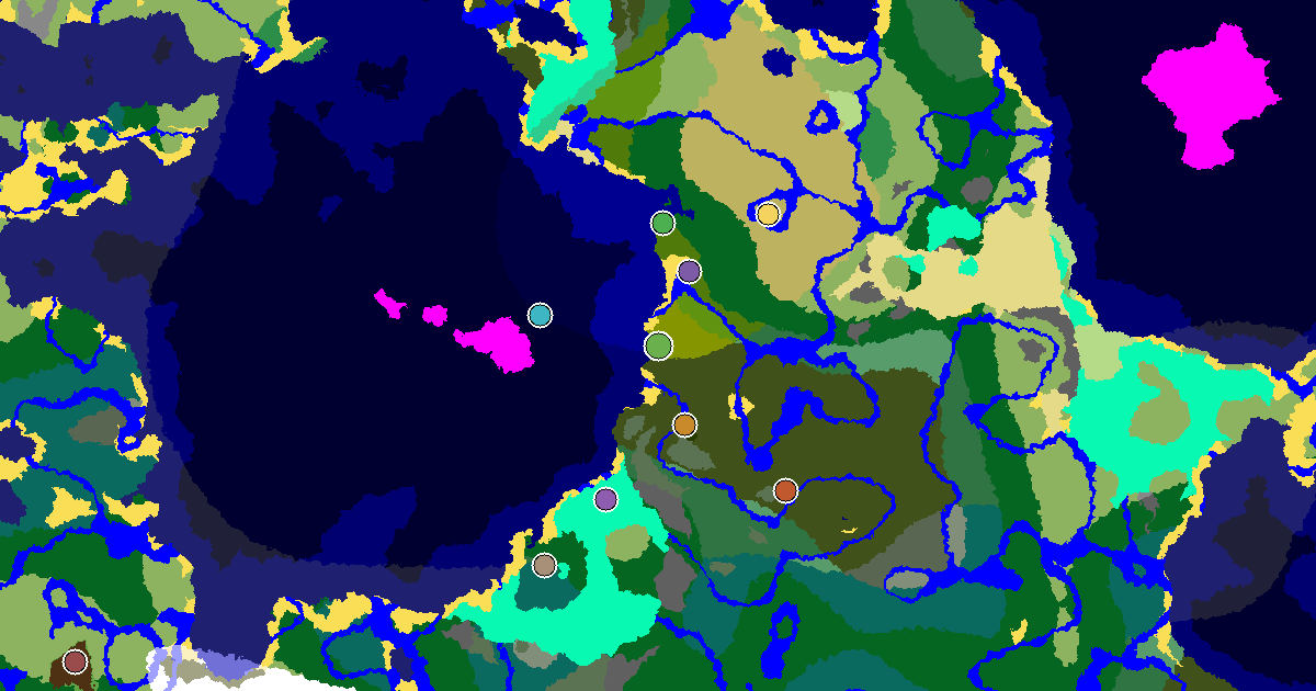 Bamboo Jungle Seed With a Mansion Within Reach — biome and structure map