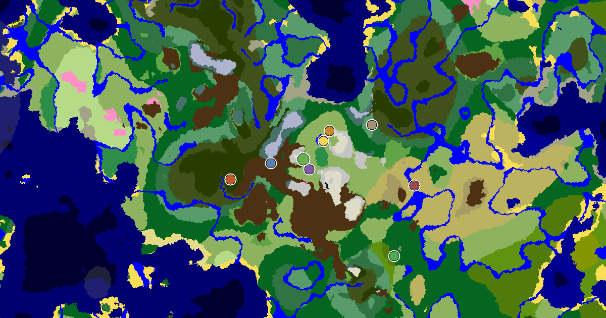 Minecraft Snowy Slopes Seed: an Ancient City Under Spawn — biome and structure map