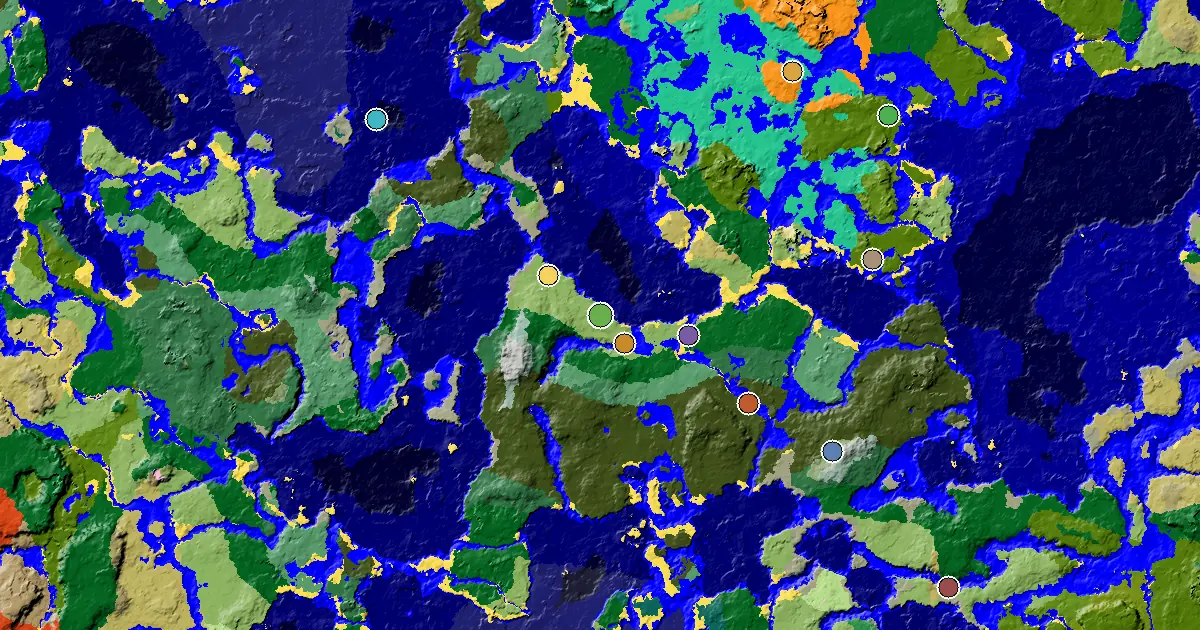 a Trial Chamber by Spawn Near a Plains Spawn — biome and structure map