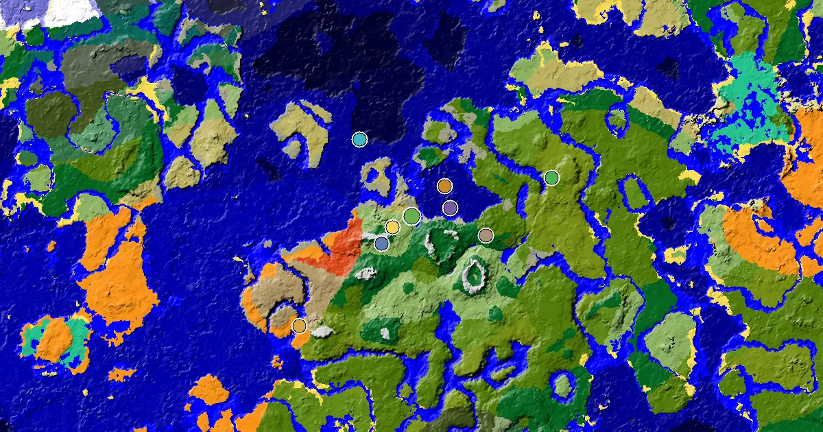 Stony Shore Spawn — an Ancient City Under Spawn — biome and structure map